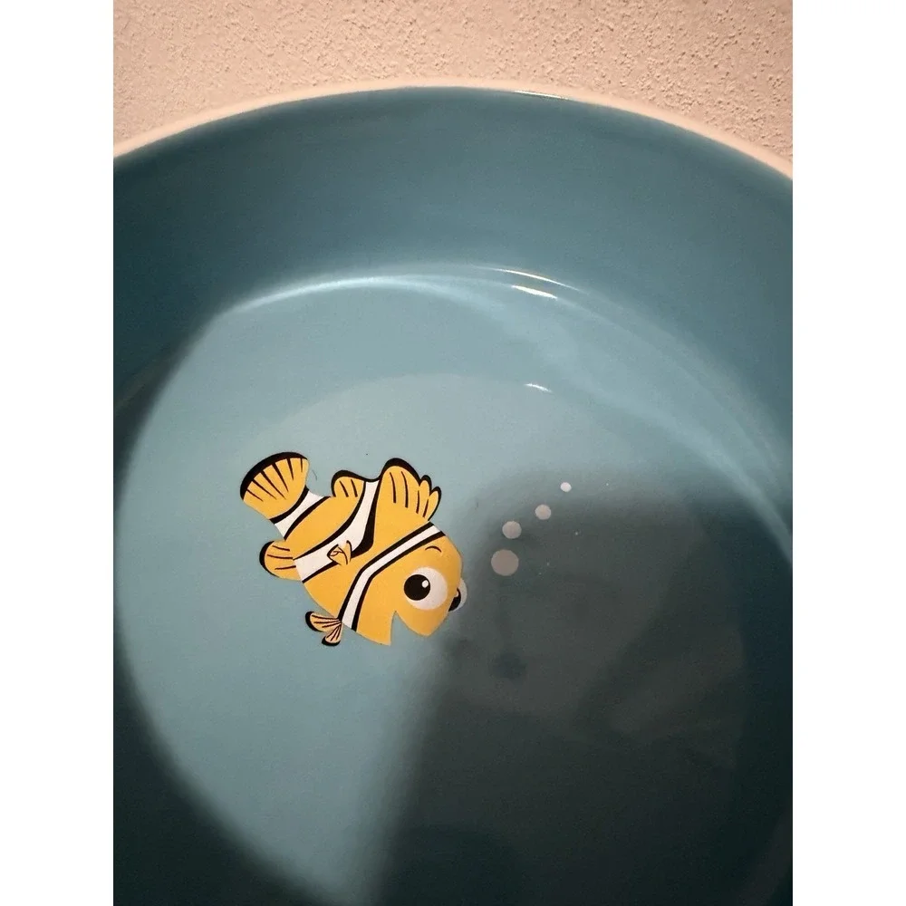 Pixar Finding Nemo themed ceramic dog and cat bowl